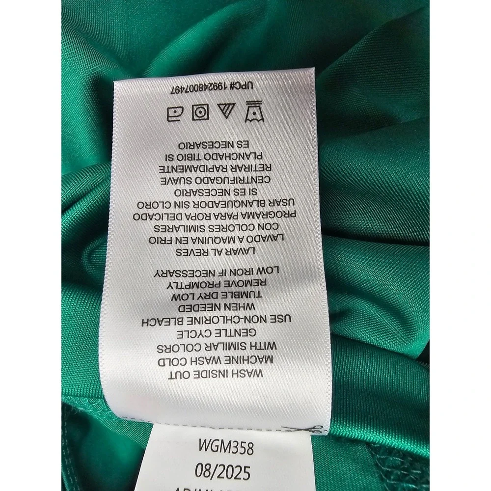 Wilson Girls Athletic Tennis Skort Green Poly Blend Workout Size Large‎ 10/12